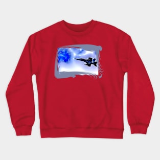 Fighter Aircraft Crewneck Sweatshirt